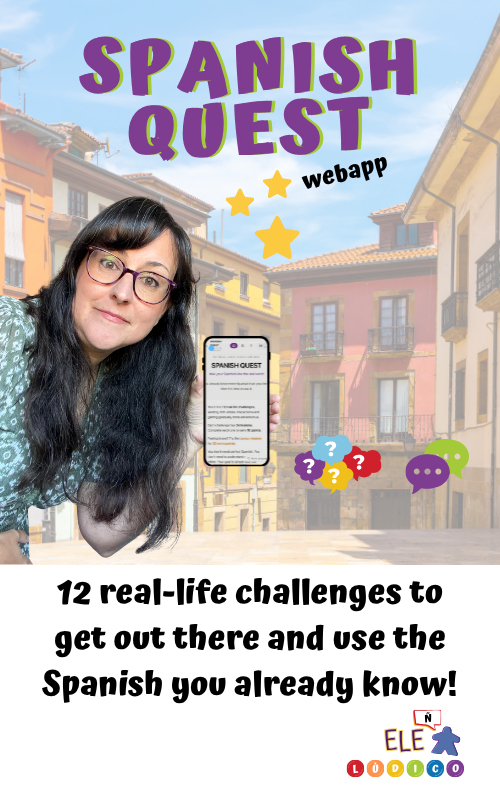 SPANISH QUEST: Complete 12 real-life challenges and earn points as you take your Spanish into the real world.